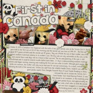 First in Canada....