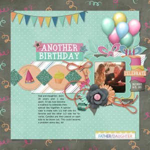 Birthday for 2 Template challenge 2