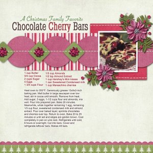 Chocolate Cherry Bars