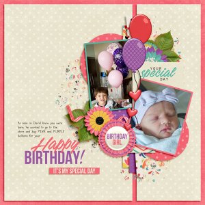 Balloons-Happy Birthday Sarah