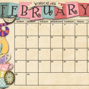 February Sum Up Calendar