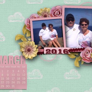March Calender 2016