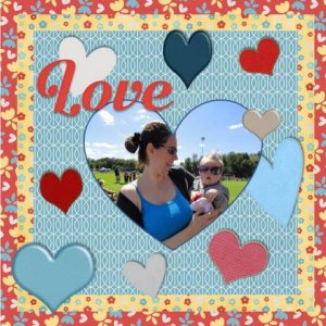 Baby Love - February 2016 Template #1 Challenge