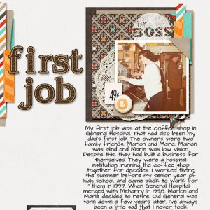 First Job