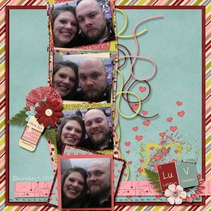 Goofing with the hubby