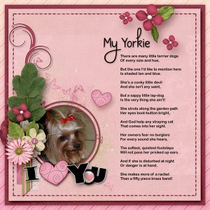 I Love You - My Yorkie