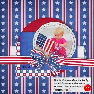 Patriotic Baby, 07/11/05