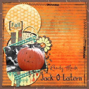 Ready-Made Jack-O-Latern