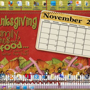 My November Desktop