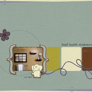 Half Bath Makeover