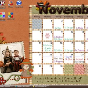 November Desktop Challenge