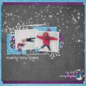 Making Snow Angels