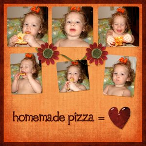 Homemade Pizza = Love