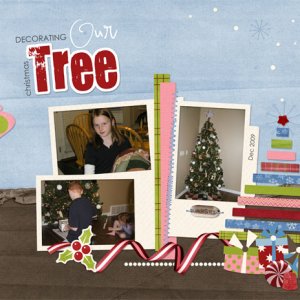 Decorating Our Christmas Tree 2009