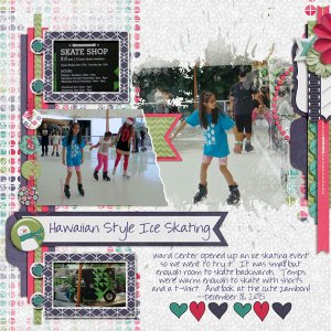 Hawaiian Style Ice Skating