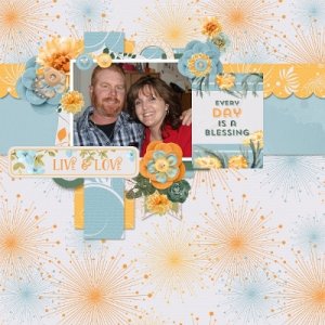 March Color Challenge - with my love
