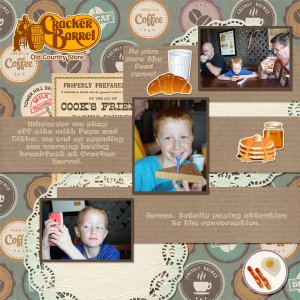 2015 Cracker Barrel