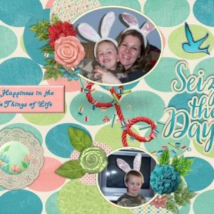 Seize The Day - March 2016 Scraplift Challenge
