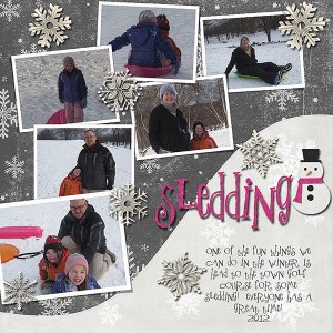 Sledding