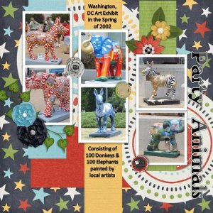 Party Animals - March 2016 Template #1 Challenge