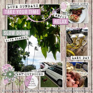 Love Sundays (1st day of spring!)