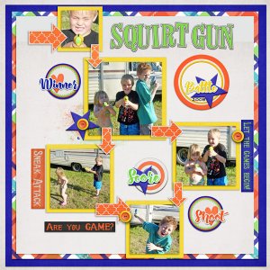 Squirt Gun Battle