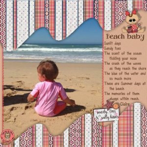 Beach sweetie