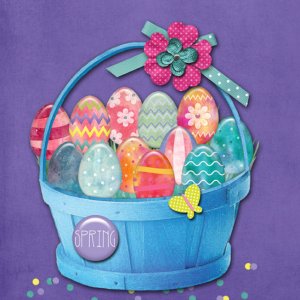 Easter egg hunt basket 2016