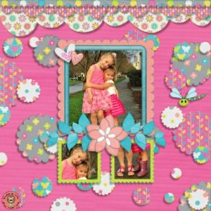 Friend's precious daughters