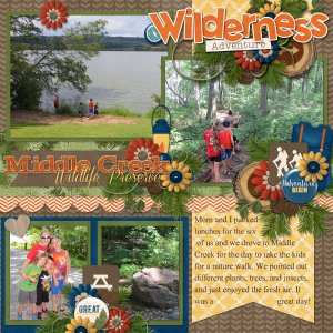 Wilderness Adventure {Middle Creek Wildlife Preserve 2015}