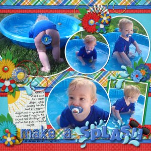 make a splash