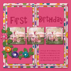 First Birthday