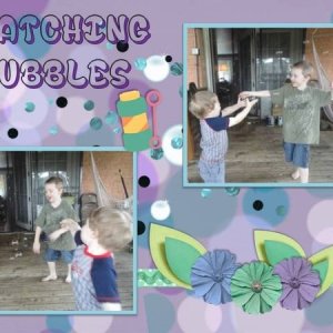 Catching Bubbles - April 2016 Brush Challenge