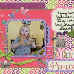 Girly Girl Princess - April 2016 Buffet Challenge