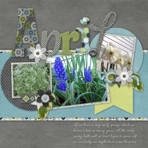 Hop To It - April template bundle