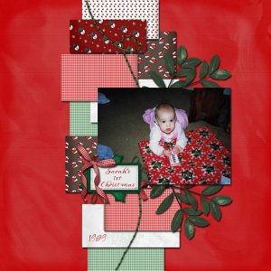 Sarah's First Christmas