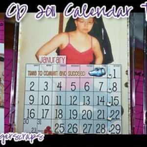 2011 CD Case Calendar