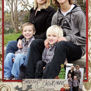 Christmas photo card
