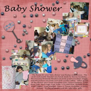 Meriah's baby shower '98