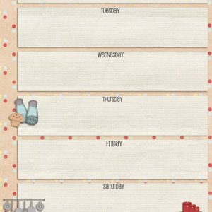 Dinner Menu