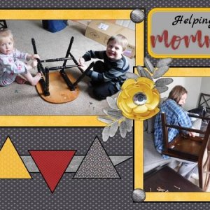 Helping Mommy - May 2016 Inspiration Challenge
