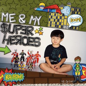 Me + My Super Heroes