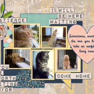 Waiting Patiently - May 2016 Mini Kit Challenge