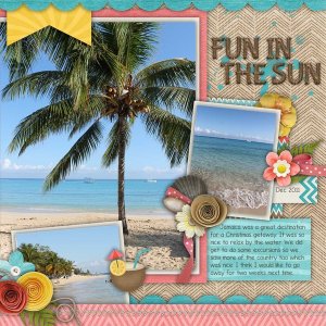 May Template Bundle - Tropical Escape