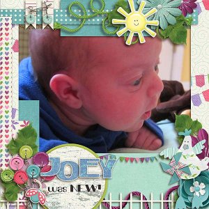 Joey was New!