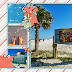 The Beach - Day 1, left side