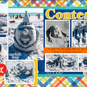 Sand Sculpture Contest