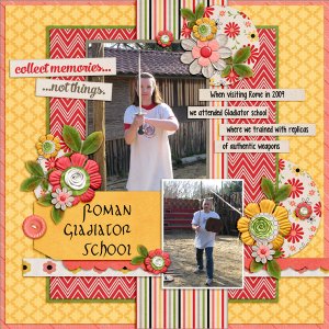 Roman Gladiator School