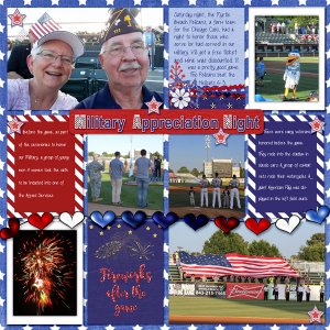 Military Appreciation Night at the Ball Game