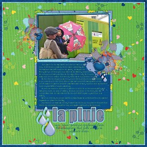 la pluie